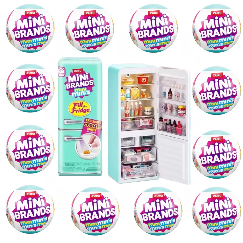 Ornament Ball Set - Yeni ZURU Mini Markalar Buzdolabı Topu