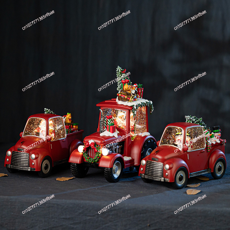 Snow Globe Musical - Yeni Tarz Noel Dekoratif Süsü -