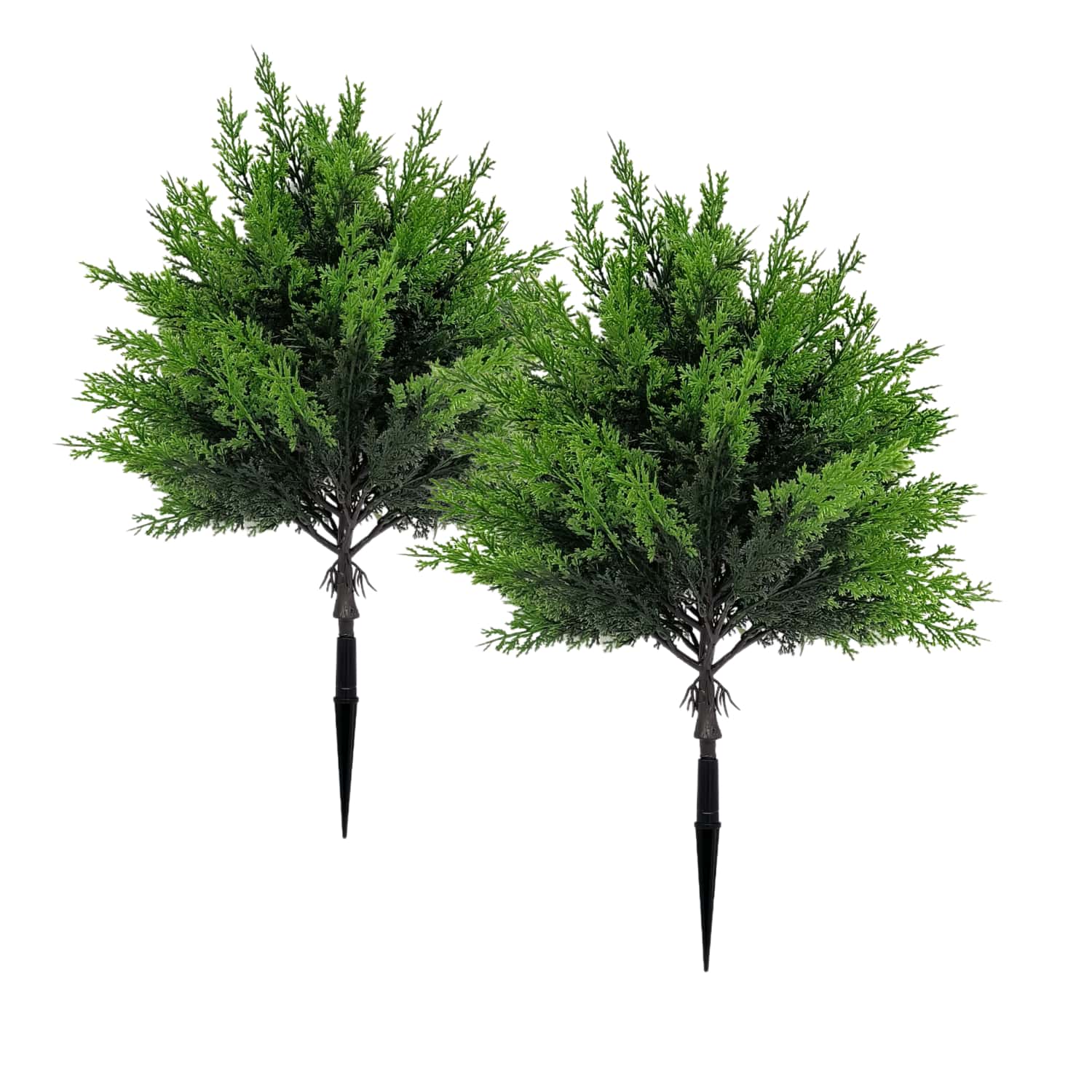 Christmas Tree Artificial - 2 adet Dış Mekan Yapay Yeşillik