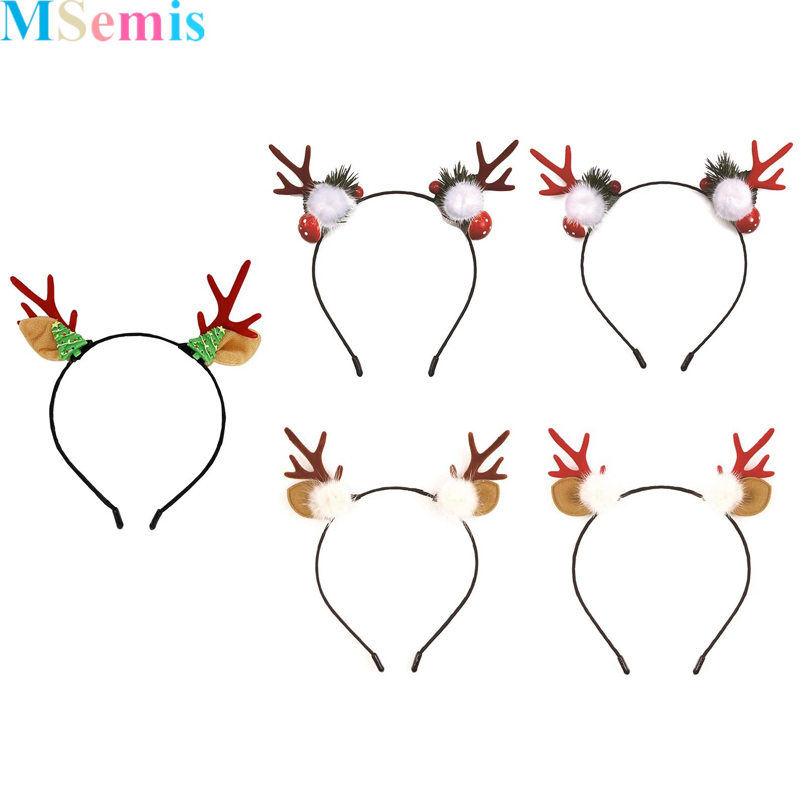 Reindeer Antlers Headband - Cadılar Bayramı Partileri için Ren Geyiği