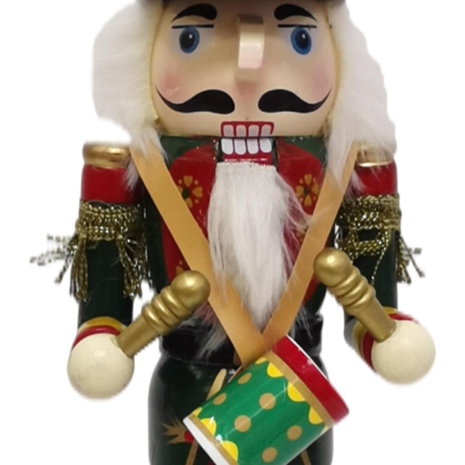 Nutcracker Figurine - 12 inç Ahşap Fındıkkıran Asker Süsleri