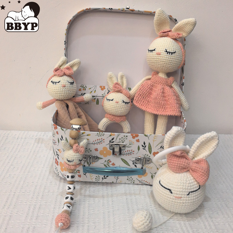 Gift Box Wrap Set - 1 takım bebek dolması hayvan bebek