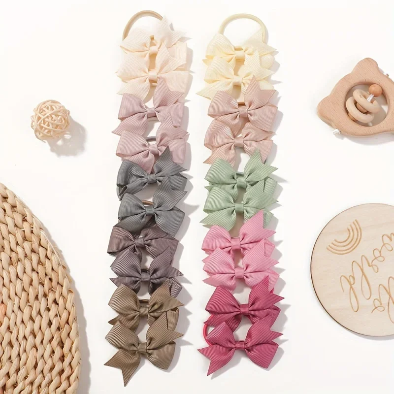 Ribbon Bow Gift - 20 adet/takım 2.1 inç Güzel Ilmek