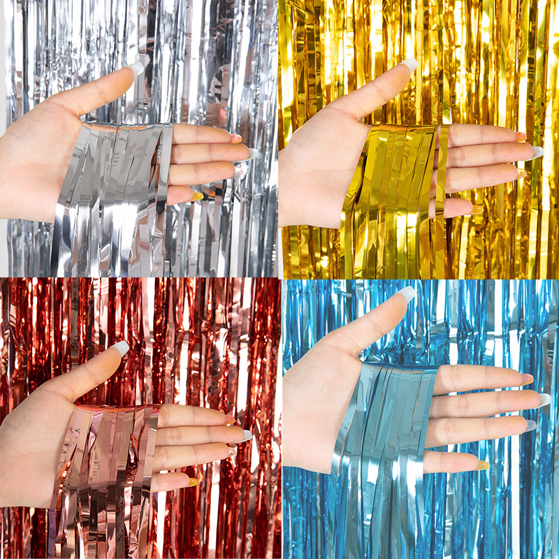 Tinsel Garland Decoration - Doğum Günü, Yılbaşı Gecesi Partisi, Fotoğraf