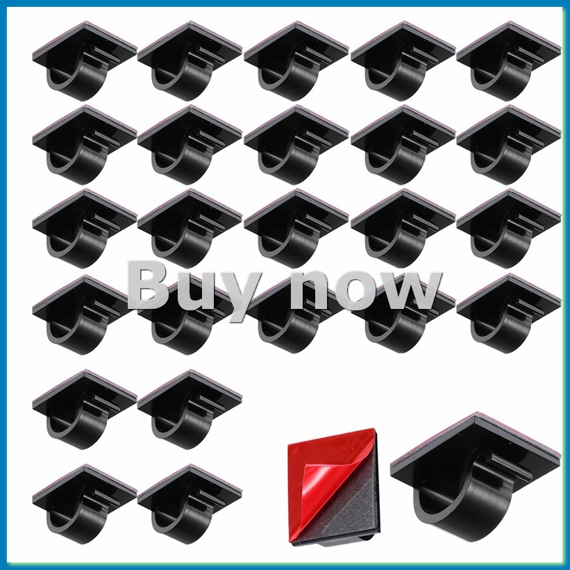 Christmas Lights Outdoor - 50 Adet Mini Kablo Klipsleri Kancalar