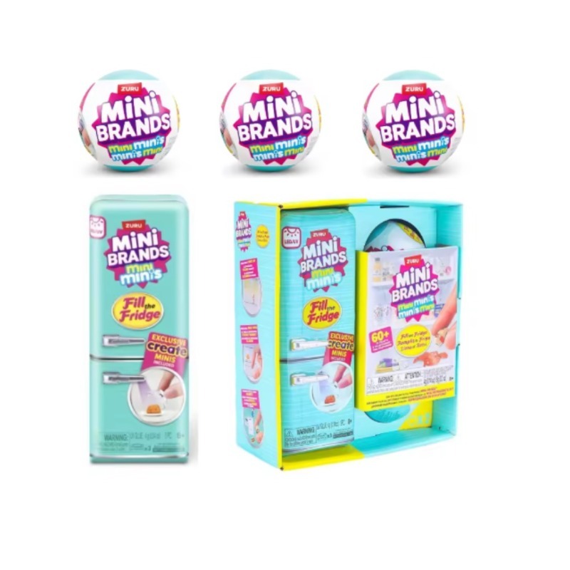 Ornament Ball Set - ZURU Orijinal Buzdolabını Doldur Mini Buzdolabı