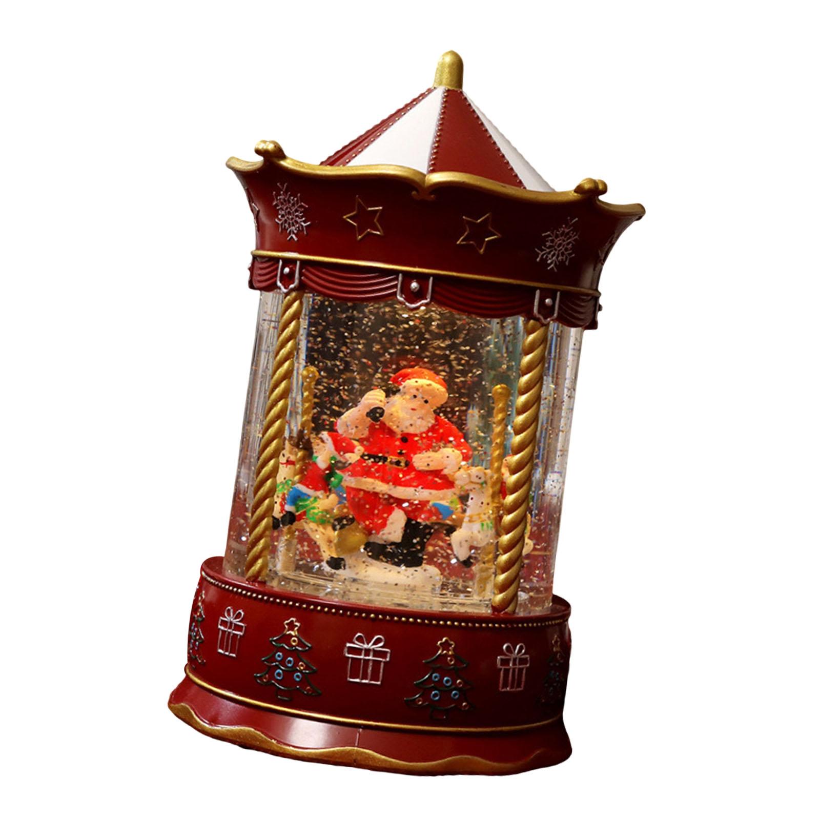 Snow Globe Musical - Noel Müzikal Kar Küresi Noel Dekorasyonu