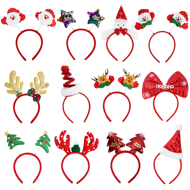 Reindeer Antlers Headband - Noel Taç Bandı Çocuk Yetişkin Noel