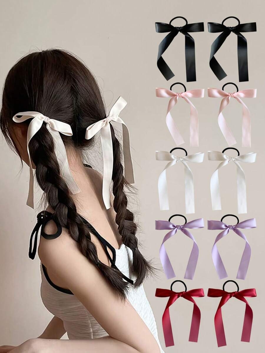 Ribbon Bow Gift - 2 adet/takım kadın modası çok renkli