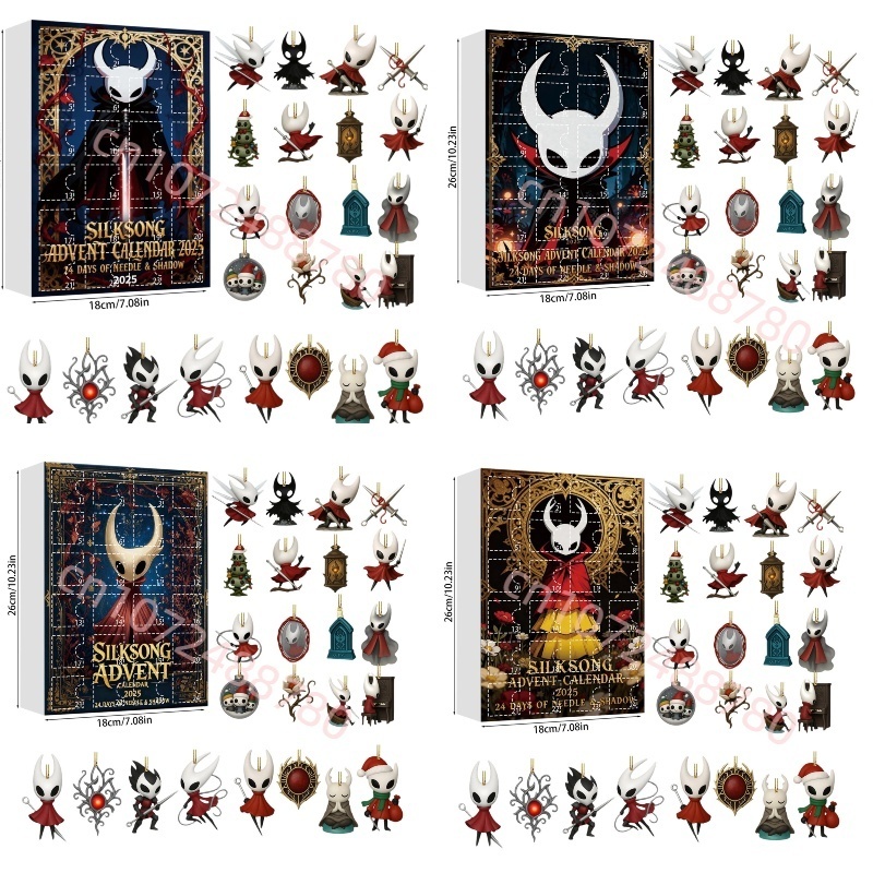 Advent Calendar Gift - 2026 SILKSONGs Advent Takvimleri Anahtarlık Sevimli