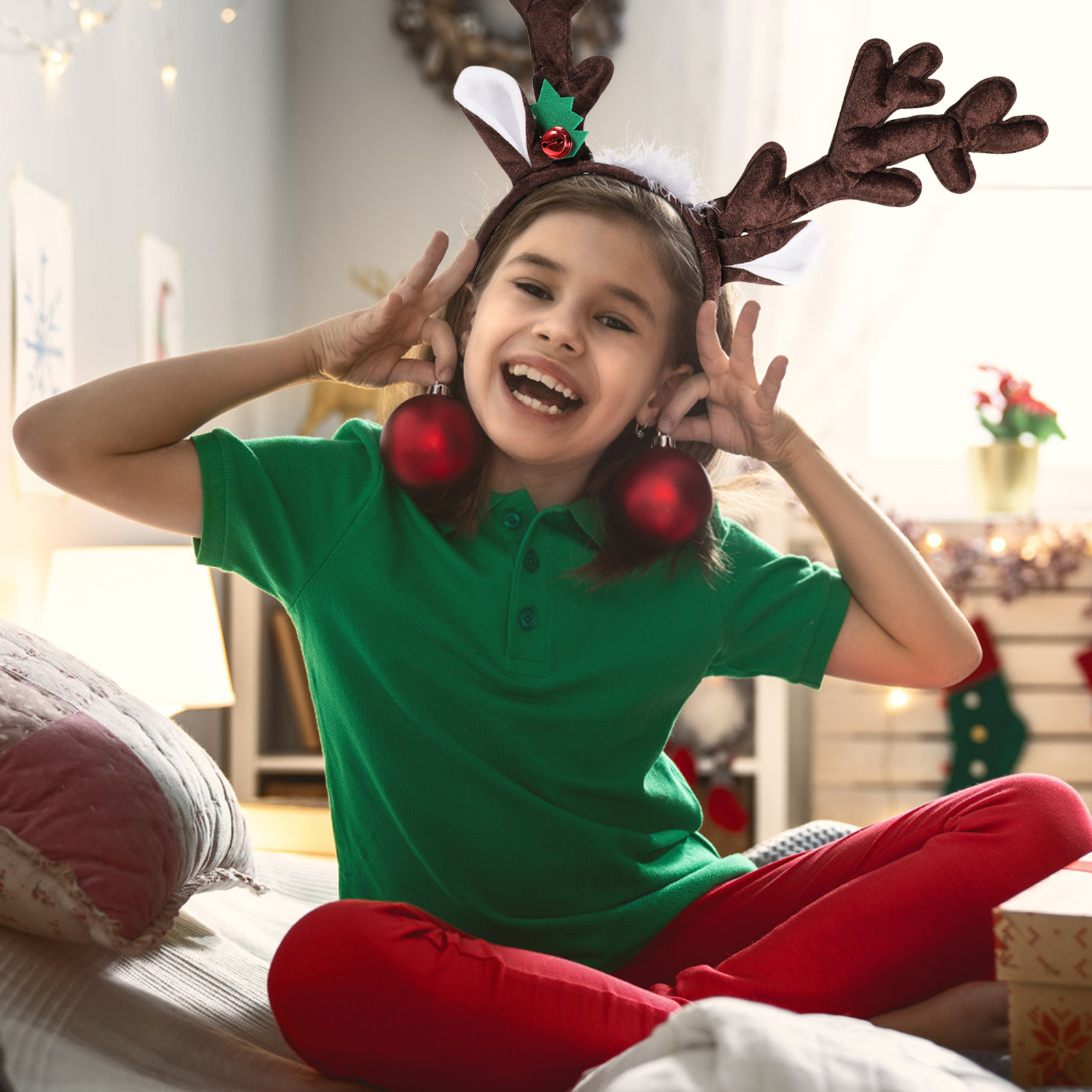 Ren Geyiği Boynuzları Kafa Ban - Reindeer Antlers Headband incelemesi ve fiyatı