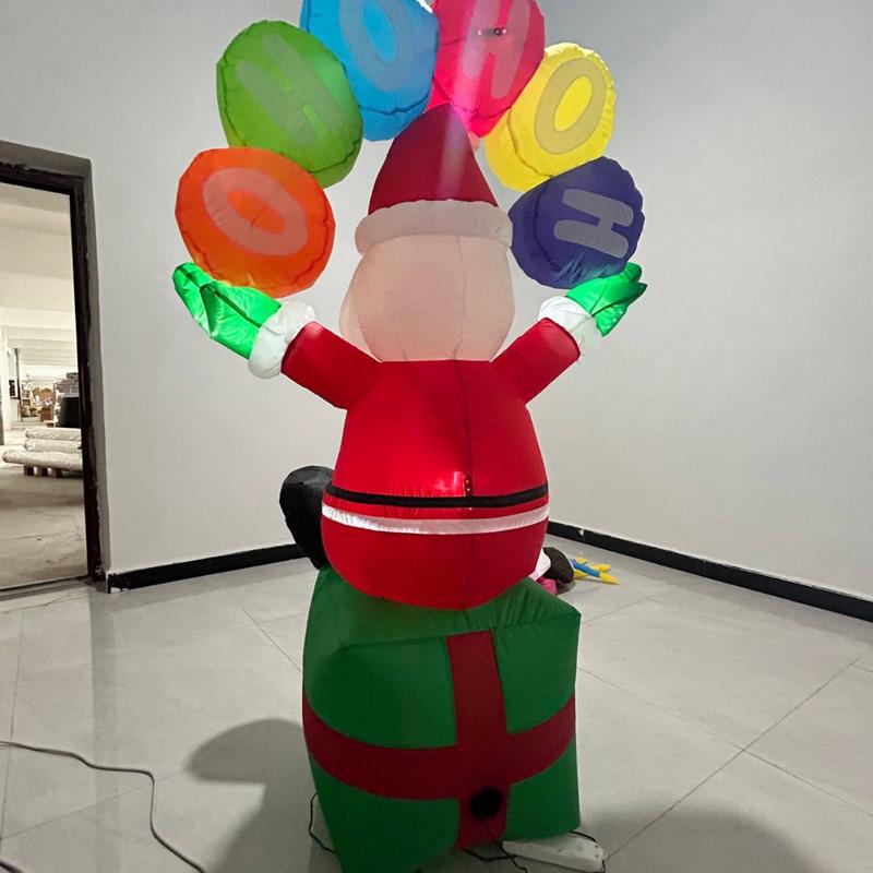LED Işıklı Şişme Noel Baba Dek - Christmas Lights Outdoor incelemesi ve fiyatı