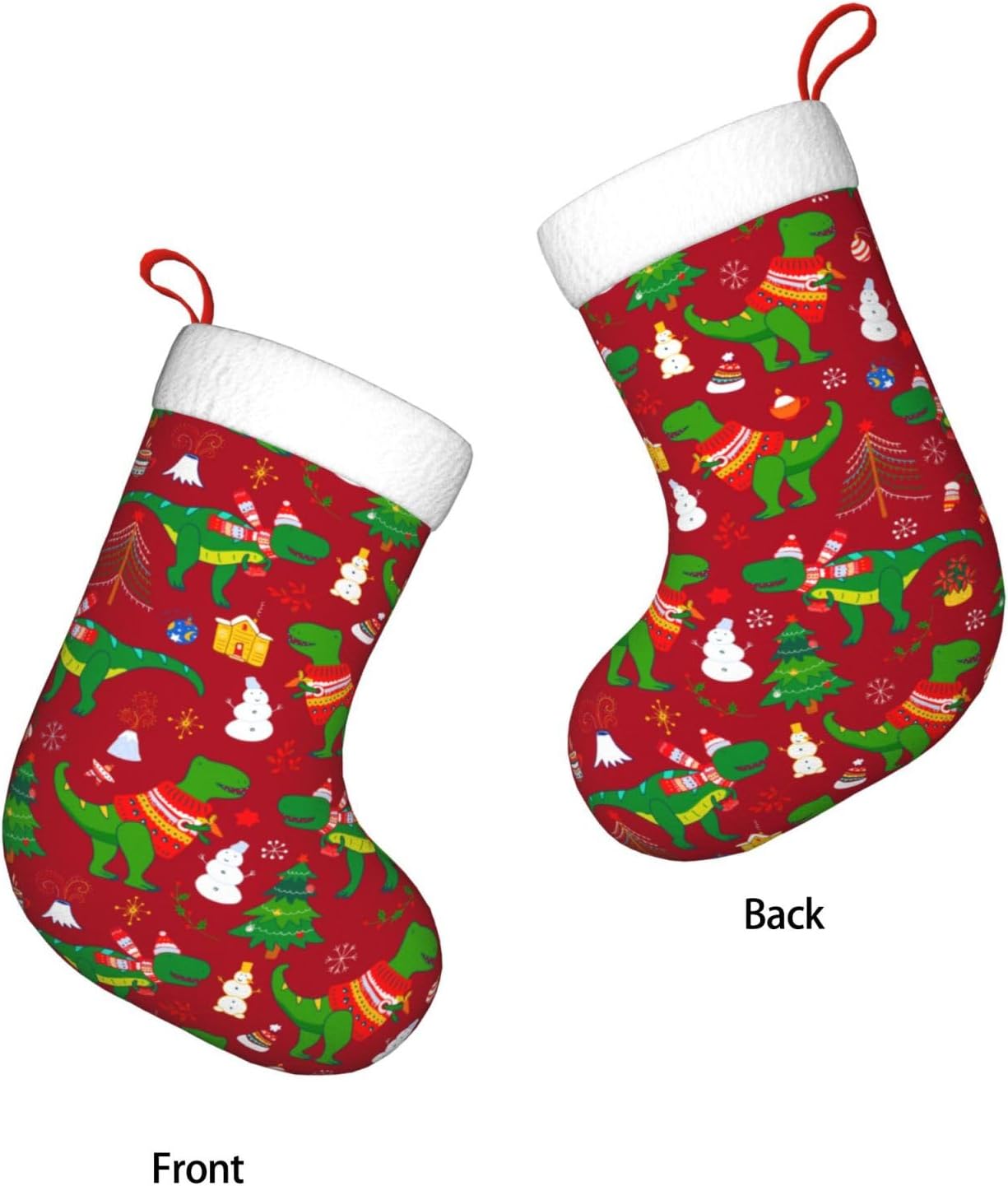 Sevimli Noel Dinozor Noel Çora - Christmas Stocking Hanging incelemesi ve fiyatı