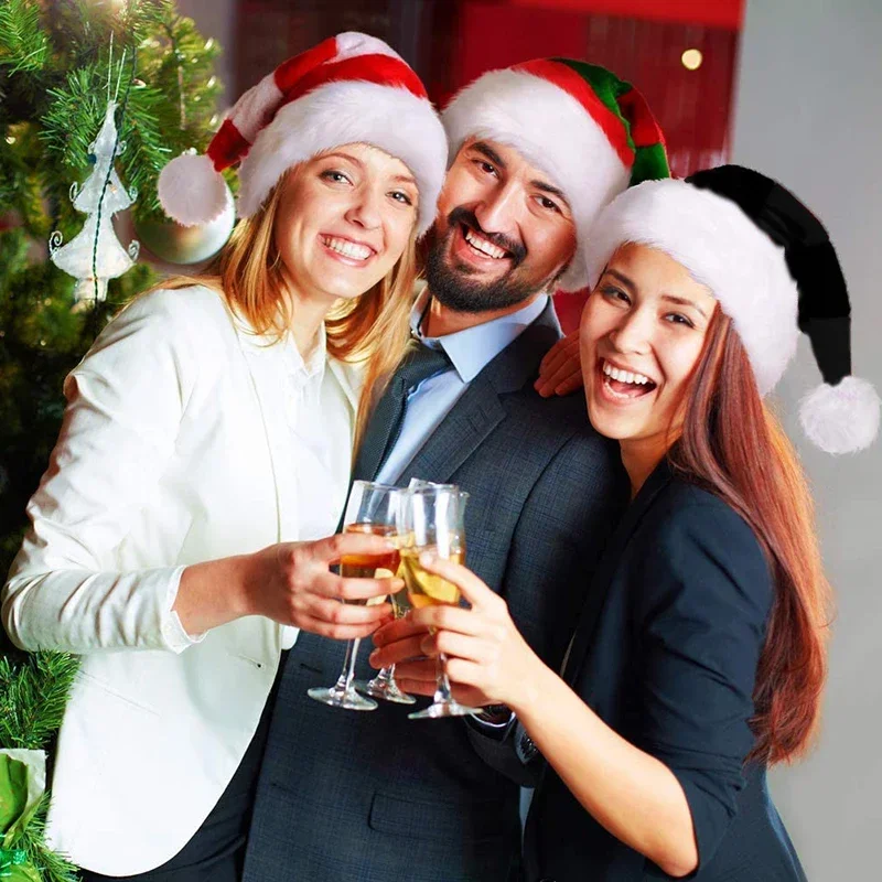 Unisex Noel Siyah Peluş Noel Ş - Santa Hat Plush incelemesi ve fiyatı