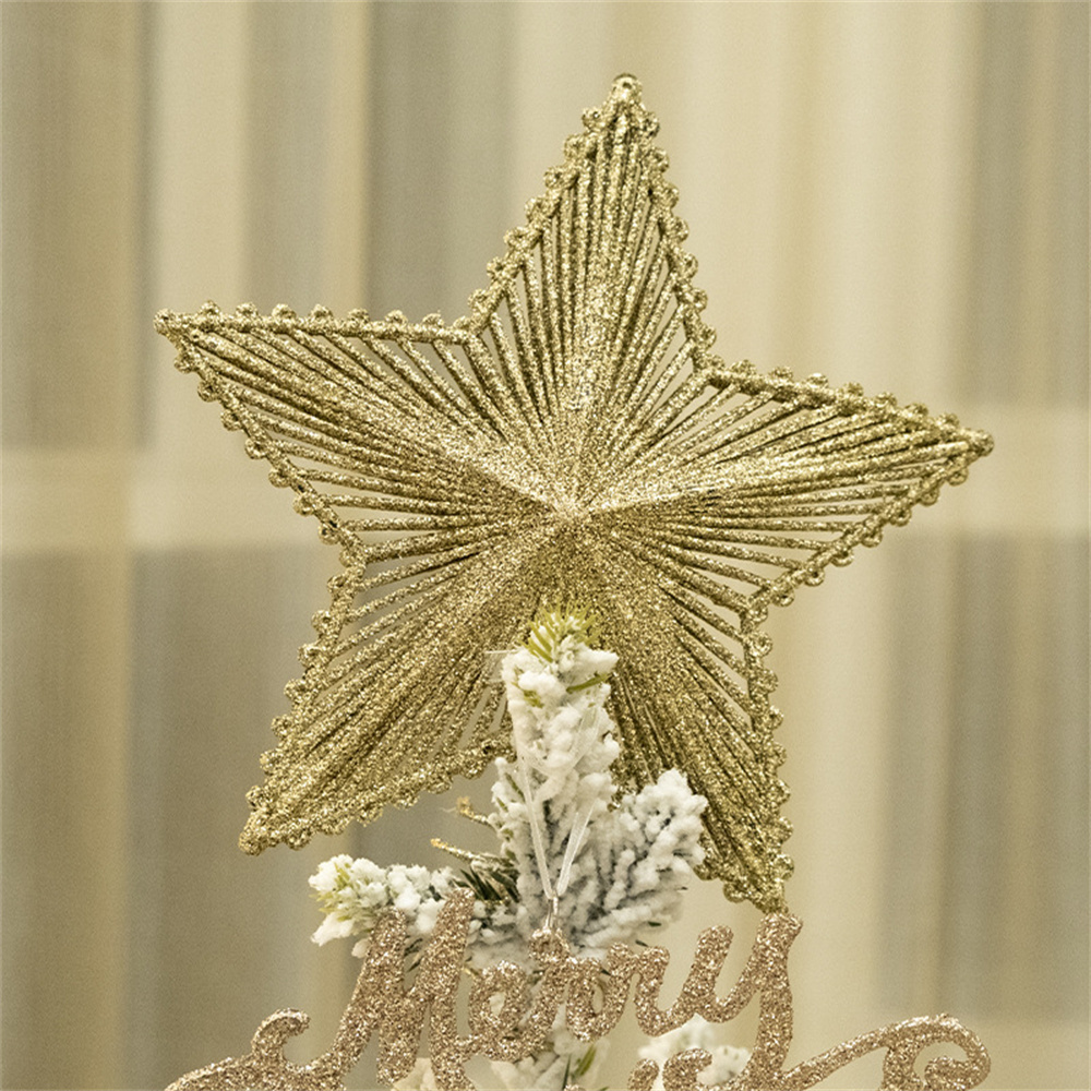 Altın Noel Ağacı Toppers Hollo - Star Tree Topper incelemesi ve fiyatı
