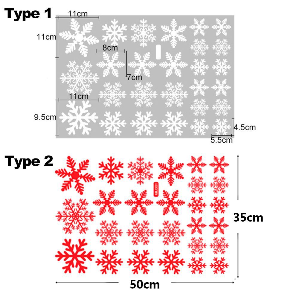 27/38 adet hediye Xmas festiva - Snowflake Window Decal incelemesi ve fiyatı