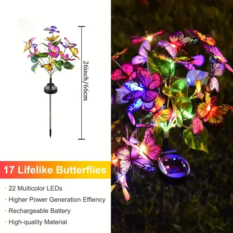 Güneş LED Kelebek Bahçe Işıkla - Christmas Lights Outdoor incelemesi ve fiyatı