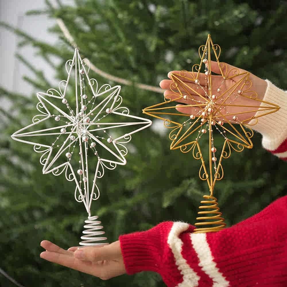 12.6 Inç Yaratıcı Led Işıklar  - Star Tree Topper incelemesi ve fiyatı