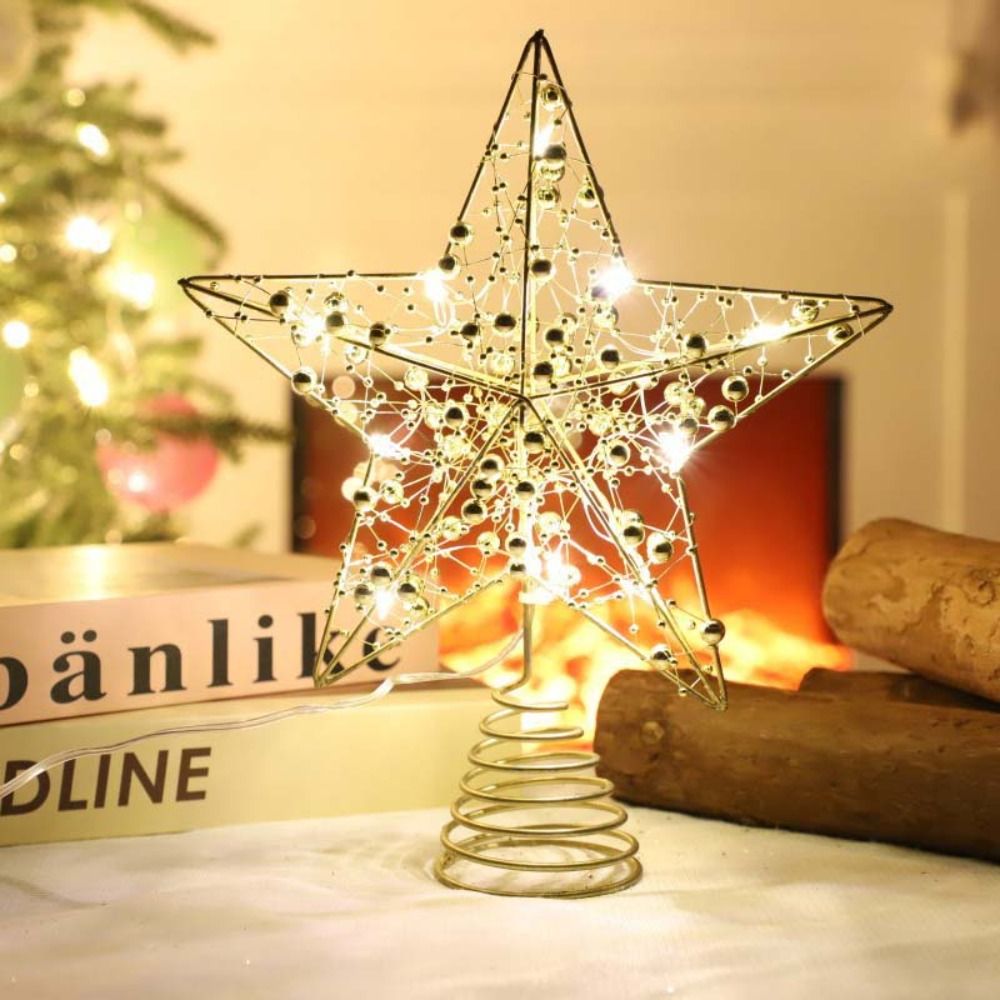 Altın/Gümüş LED Noel Ağacı Top - Star Tree Topper incelemesi ve fiyatı