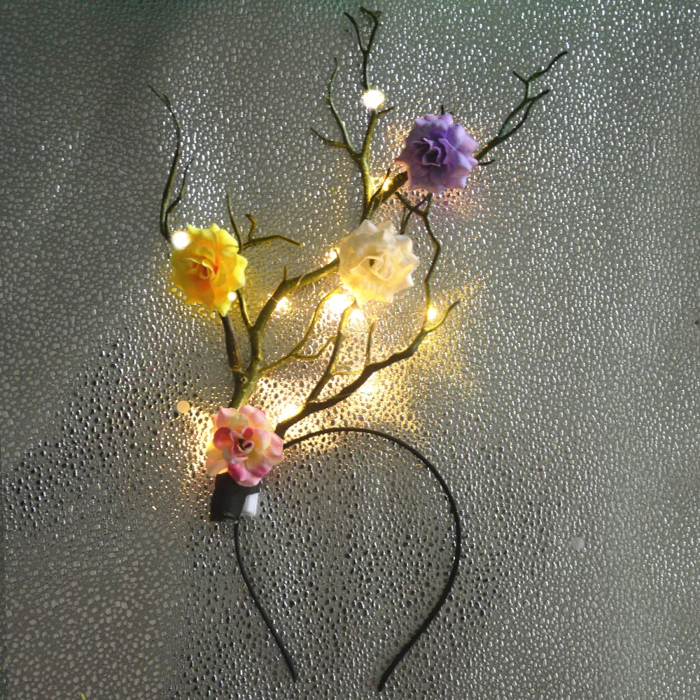 Çiçekli Geyik Boynuzu Taç Band - Reindeer Antlers Headband incelemesi ve fiyatı