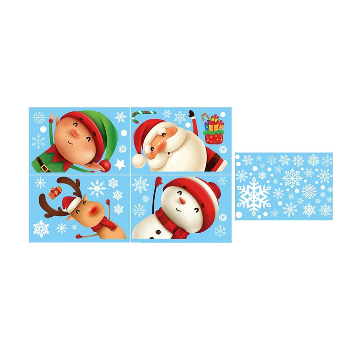 Yeni gelen 80 adet Noel Kar Ta - Snowflake Window Decal incelemesi ve fiyatı
