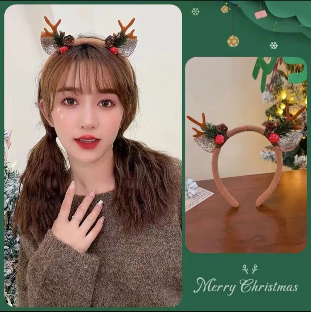 Noel Kafa Bandı Ren Geyiği Boy - Reindeer Antlers Headband incelemesi ve fiyatı