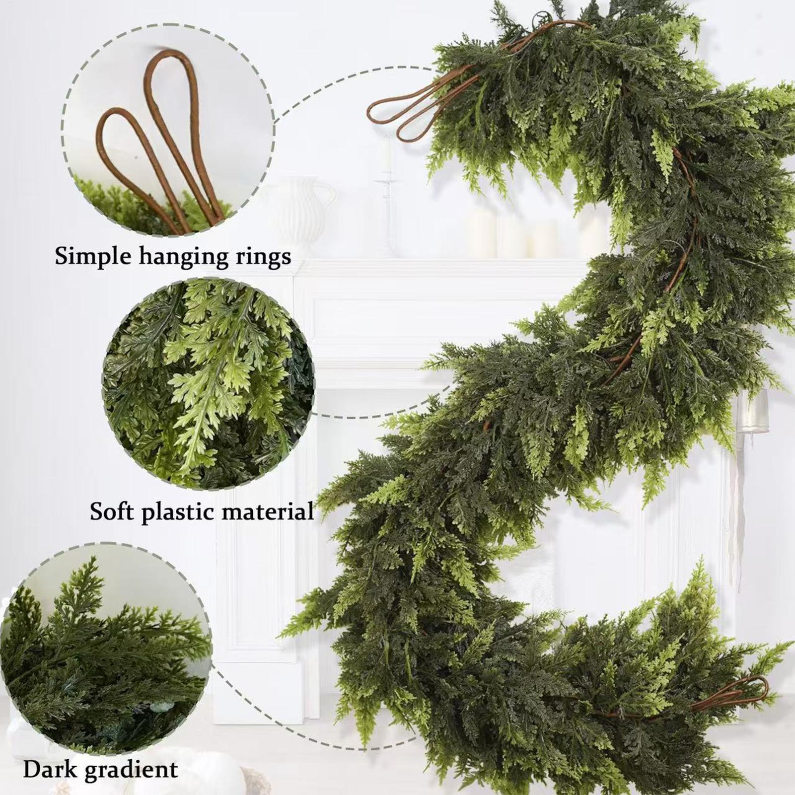 Noel Çelenkleri Yapay Yeşil Ça - Christmas Wreath Fake incelemesi ve fiyatı