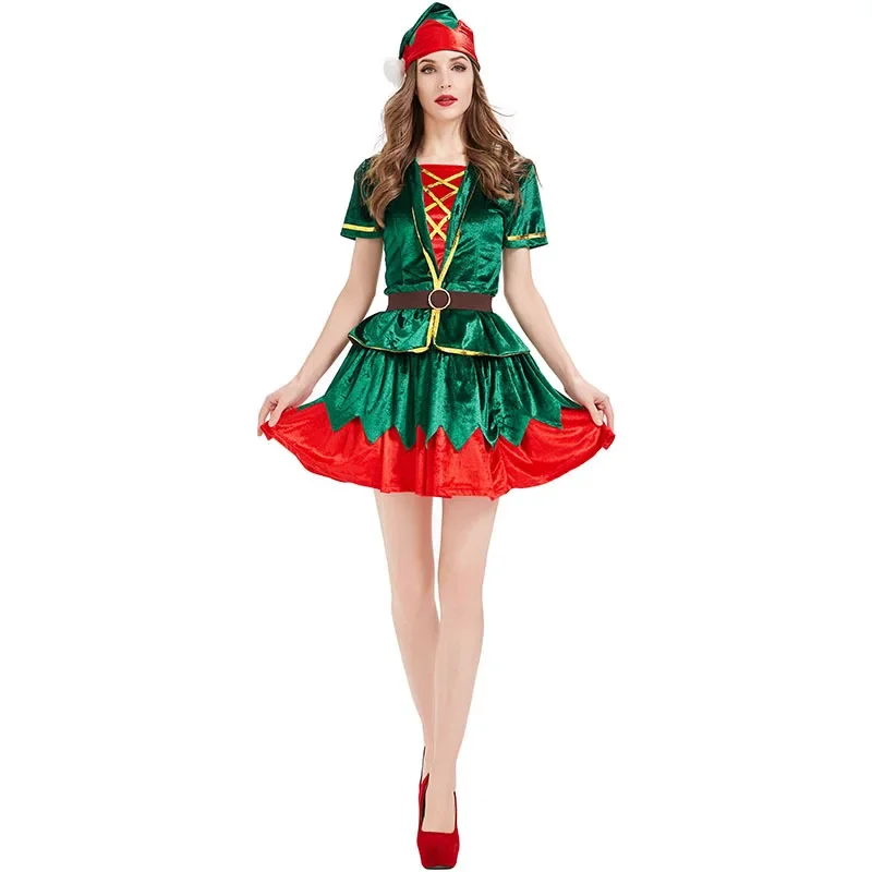 Kadın Noel Yeşil Elf Kostüm No - Elf Costume Christmas incelemesi ve fiyatı