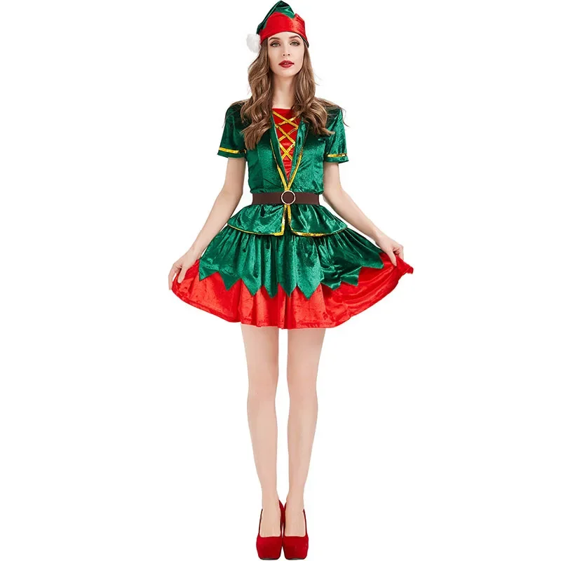 Kadın Noel Yeşil Elf Kostüm No - Elf Costume Christmas incelemesi ve fiyatı