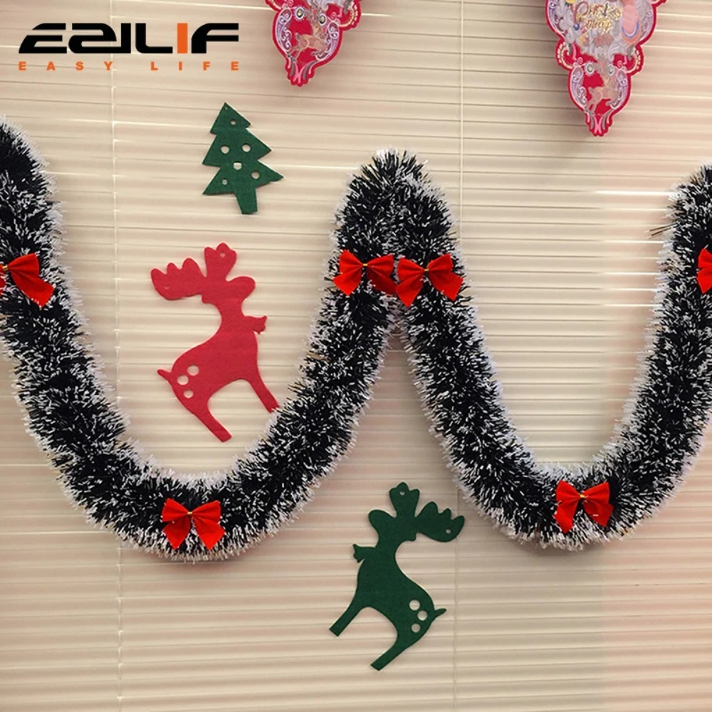 Noel Simli Çelenk Yapay Noel Ç - Tinsel Garland Decoration incelemesi ve fiyatı