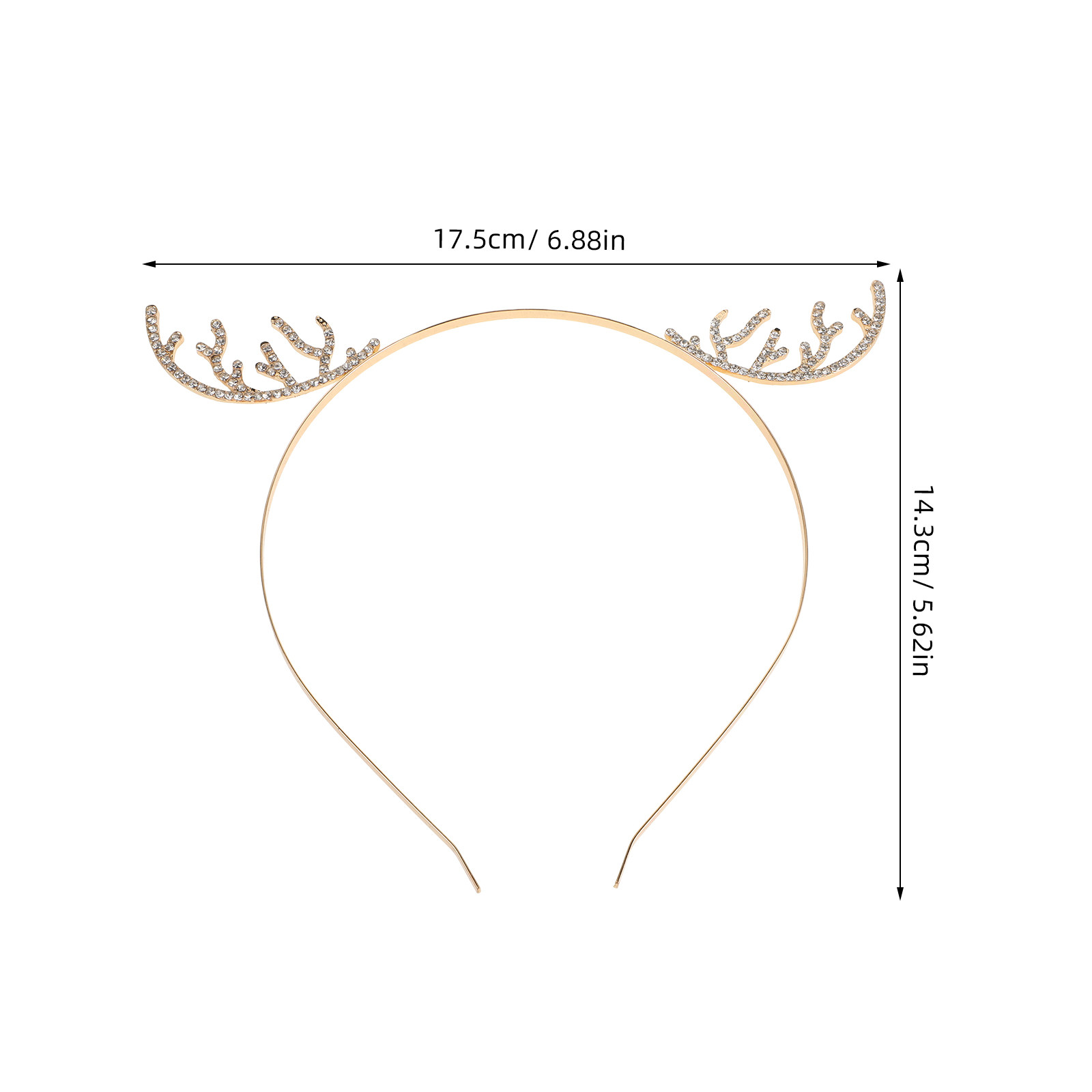 Taşlı Geyik Boynuzu Taç Bandı  - Reindeer Antlers Headband incelemesi ve fiyatı