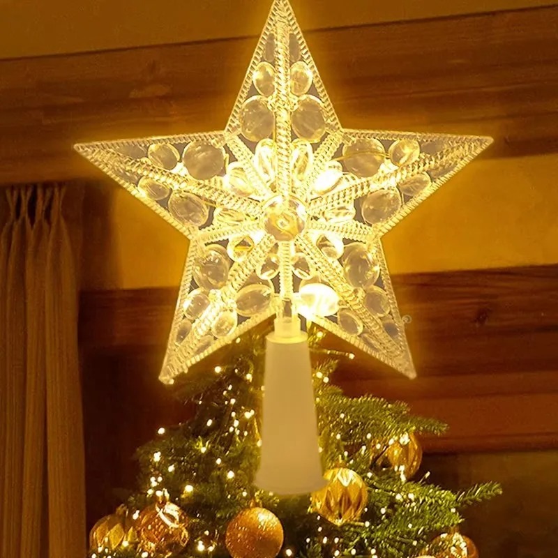 Parlayan Noel 15 cm Ağacı Topp - Star Tree Topper incelemesi ve fiyatı