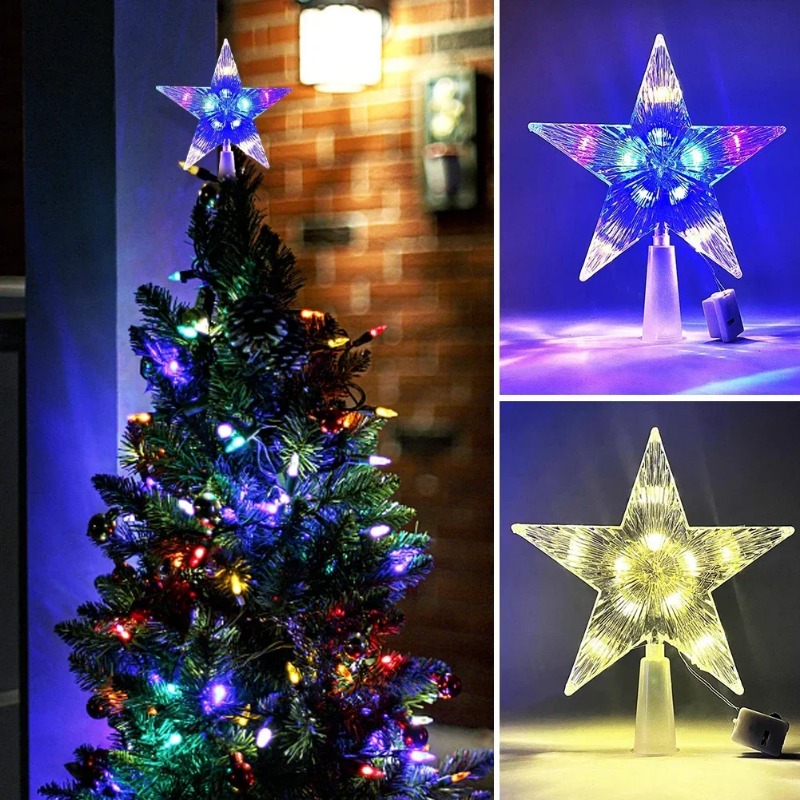 Parlayan Noel 15 cm Ağacı Topp - Star Tree Topper incelemesi ve fiyatı