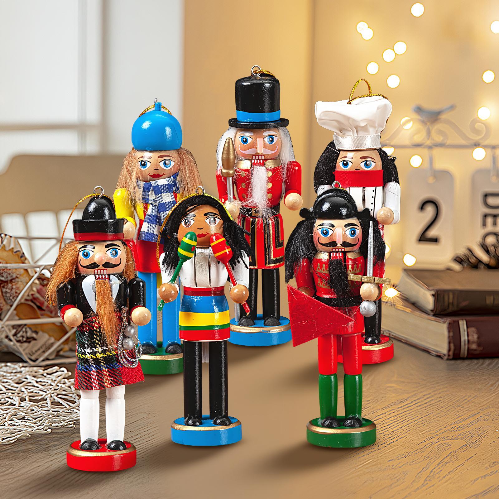 Fındıkkıran Noel Dekoru 6 Parç - Nutcracker Figurine incelemesi ve fiyatı