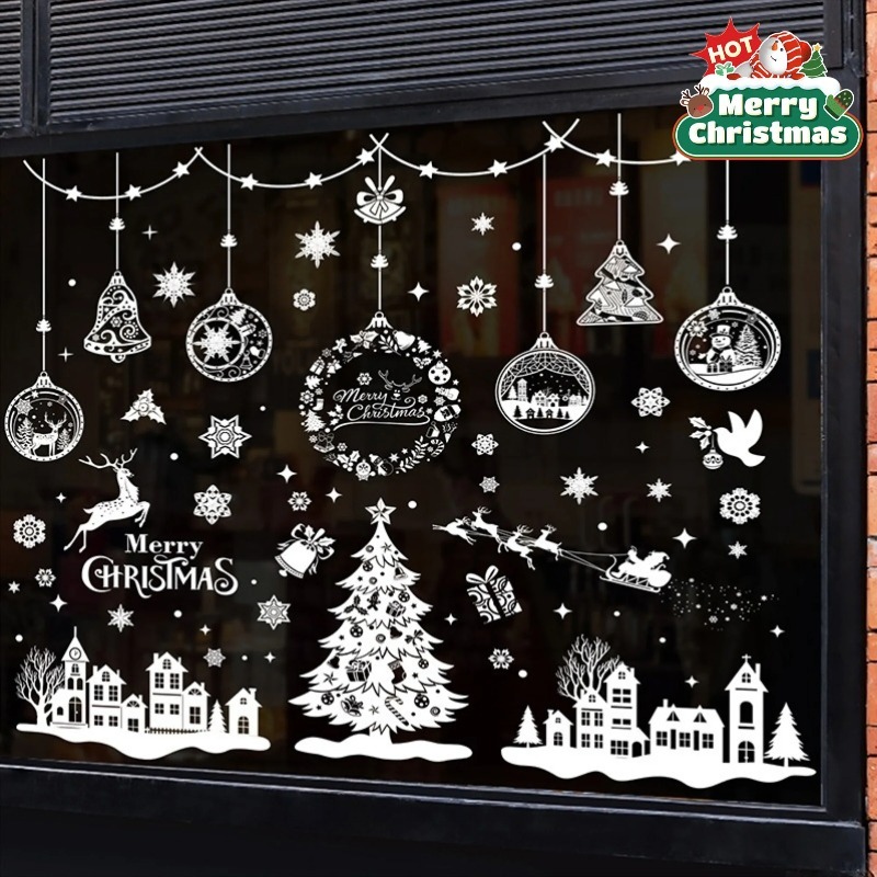 9 Yaprak 243 Adet Yeniden Kull - Snowflake Window Decal incelemesi ve fiyatı