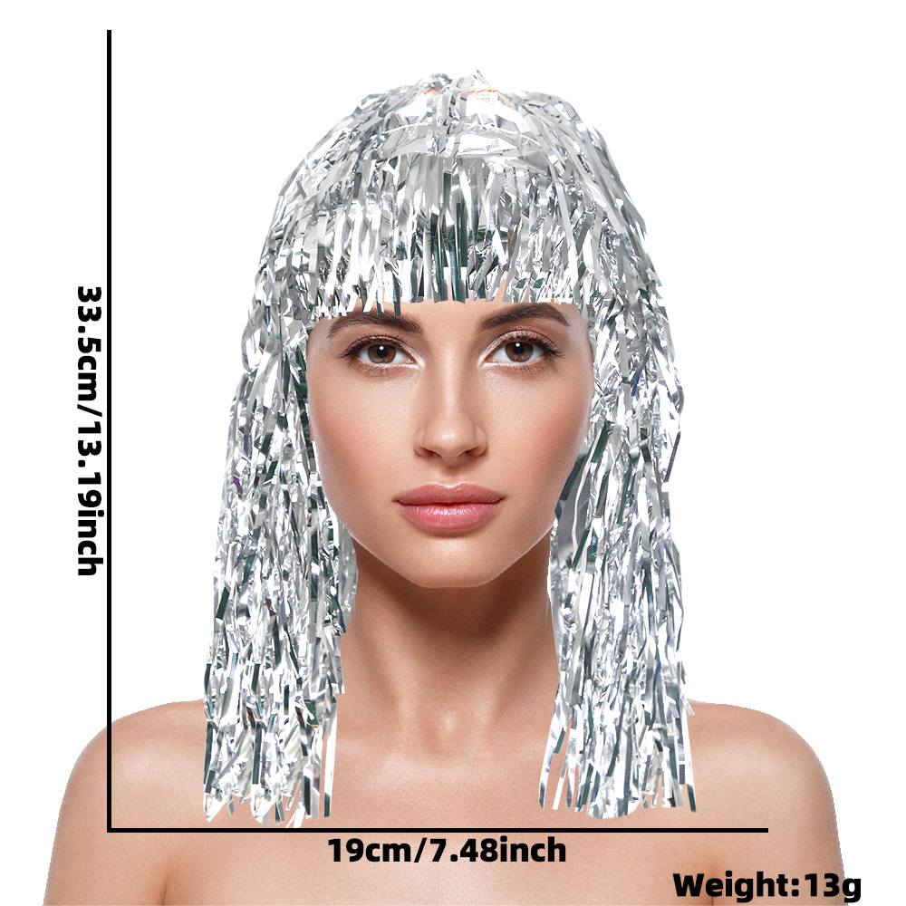 Cosplay Disko Peruk Folyo Tins - Tinsel Garland Decoration incelemesi ve fiyatı