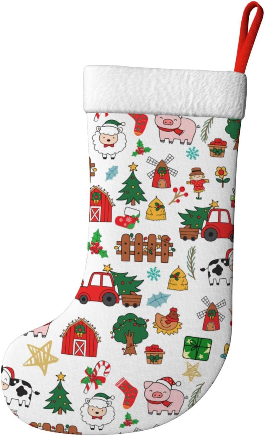 Çiftlik Hayvanları Noel Çorabı - Christmas Stocking Hanging incelemesi ve fiyatı