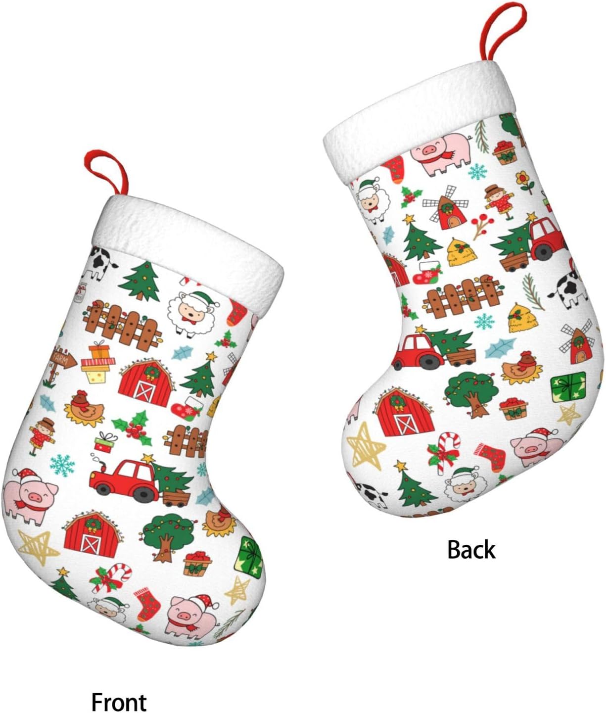 Çiftlik Hayvanları Noel Çorabı - Christmas Stocking Hanging incelemesi ve fiyatı