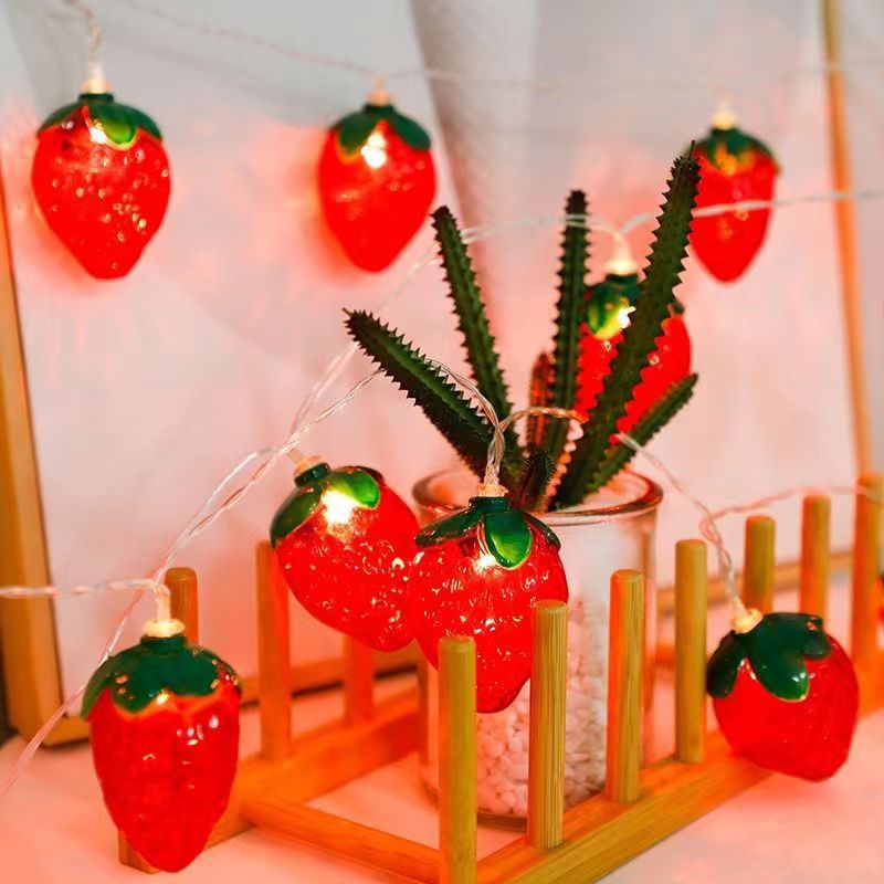 6.5FT 10 LEDS Çilek Dize Işıkl - Led Fairy String Lights incelemesi ve fiyatı