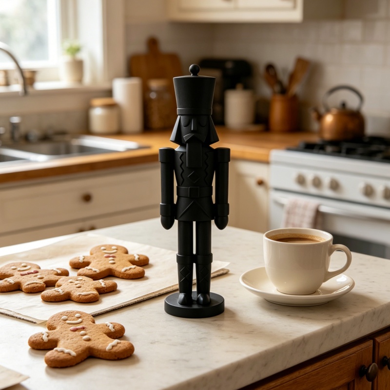 Minimalist Siyah Fındıkkıran A - Nutcracker Figurine incelemesi ve fiyatı