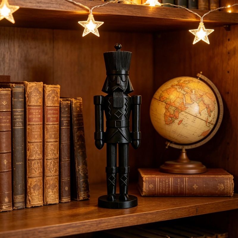 Minimalist Siyah Fındıkkıran A - Nutcracker Figurine incelemesi ve fiyatı