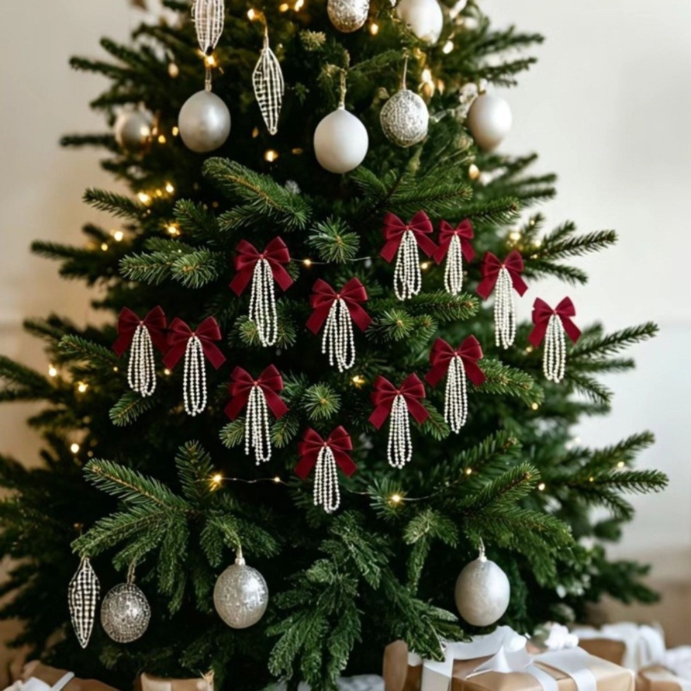 12 adetli Noel Ağacı Fiyonklar - Gift Box Wrap Set incelemesi ve fiyatı