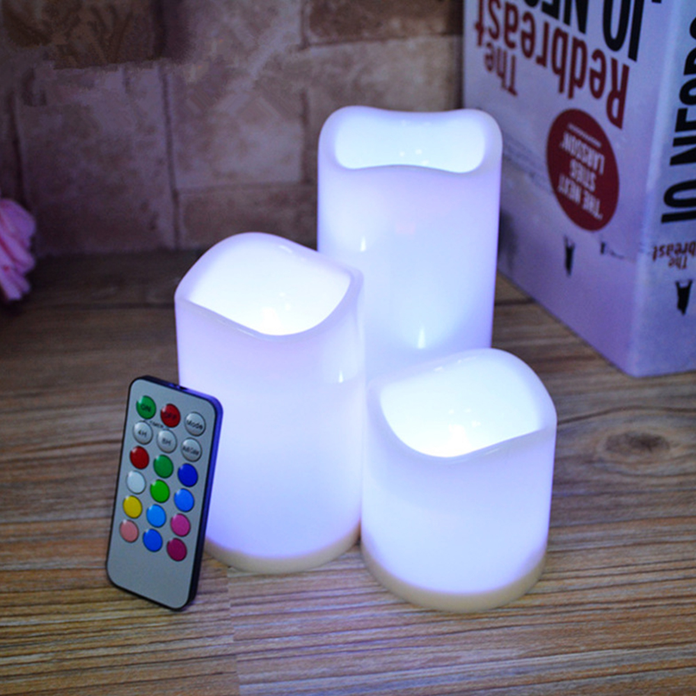 3 adet/takım LED Alevsiz Titre - Holiday Candle Set incelemesi ve fiyatı
