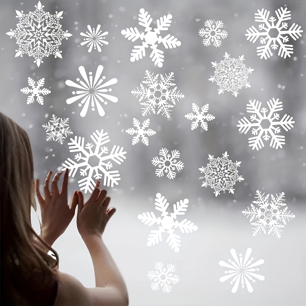 137 Adet Kış Kar Tanesi Statik - Snowflake Window Decal incelemesi ve fiyatı