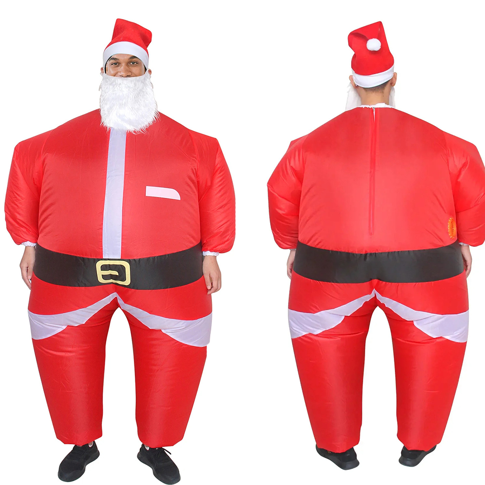 Klasik Yetişkin Noel Baba Şişm - Elf Costume Christmas incelemesi ve fiyatı