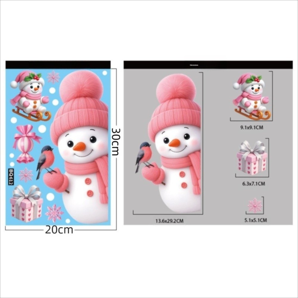 Çıkarılabilir PVC pencere çıka - Snowflake Window Decal incelemesi ve fiyatı