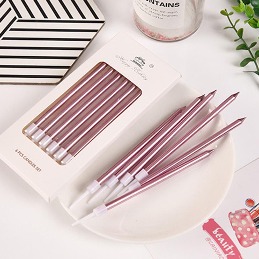 6/18 adet Metal Altın Gümüş Do - Holiday Candle Set incelemesi ve fiyatı