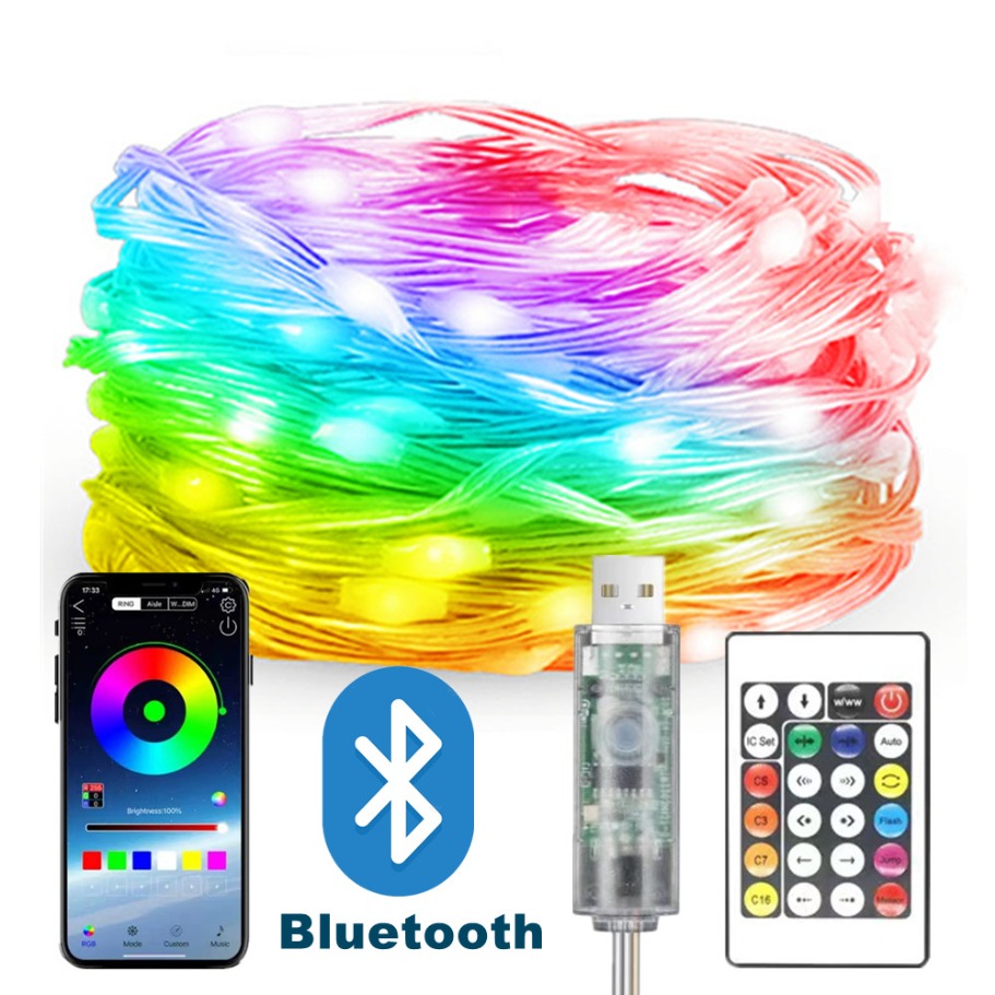 WS2812B LED Işık Dize Akıllı B - Led Fairy String Lights incelemesi ve fiyatı