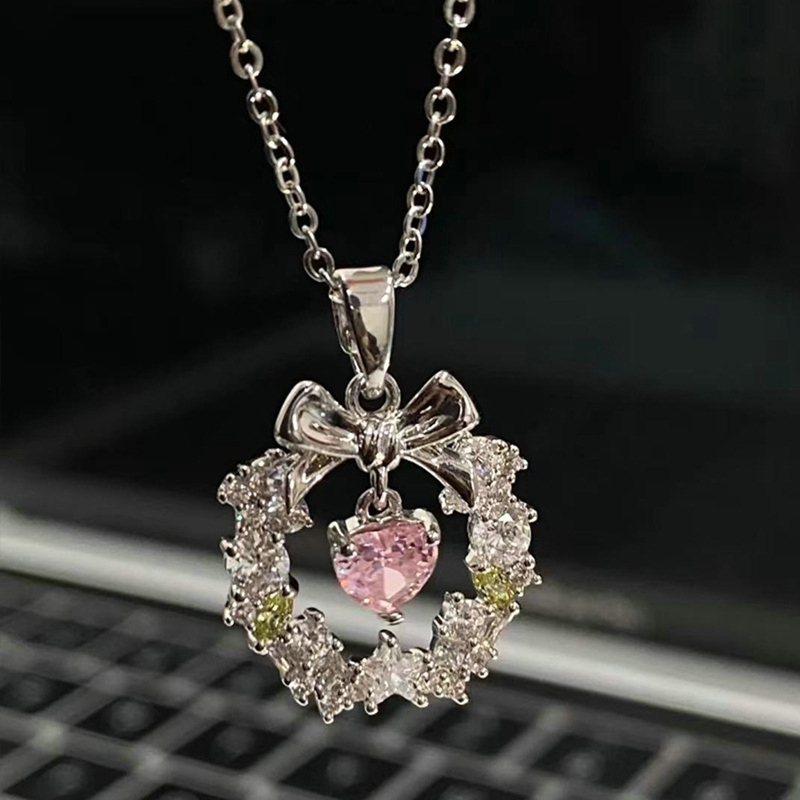 Yeni Y2K kızlar pembe zirkon y - Ribbon Bow Gift incelemesi ve fiyatı