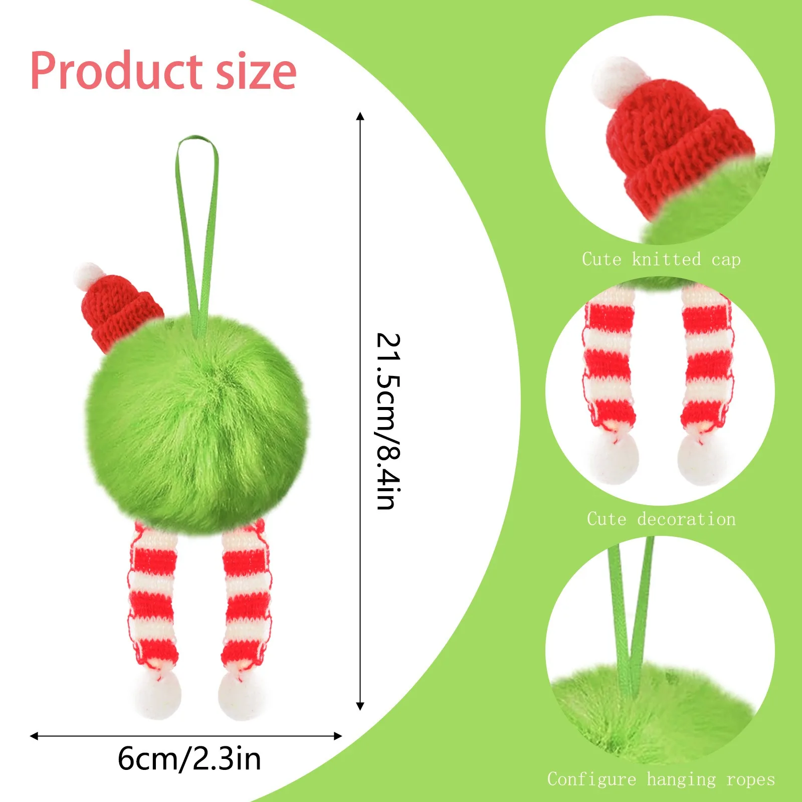Noel Yeşil Uzun Peluş Top Noel - Santa Hat Plush incelemesi ve fiyatı